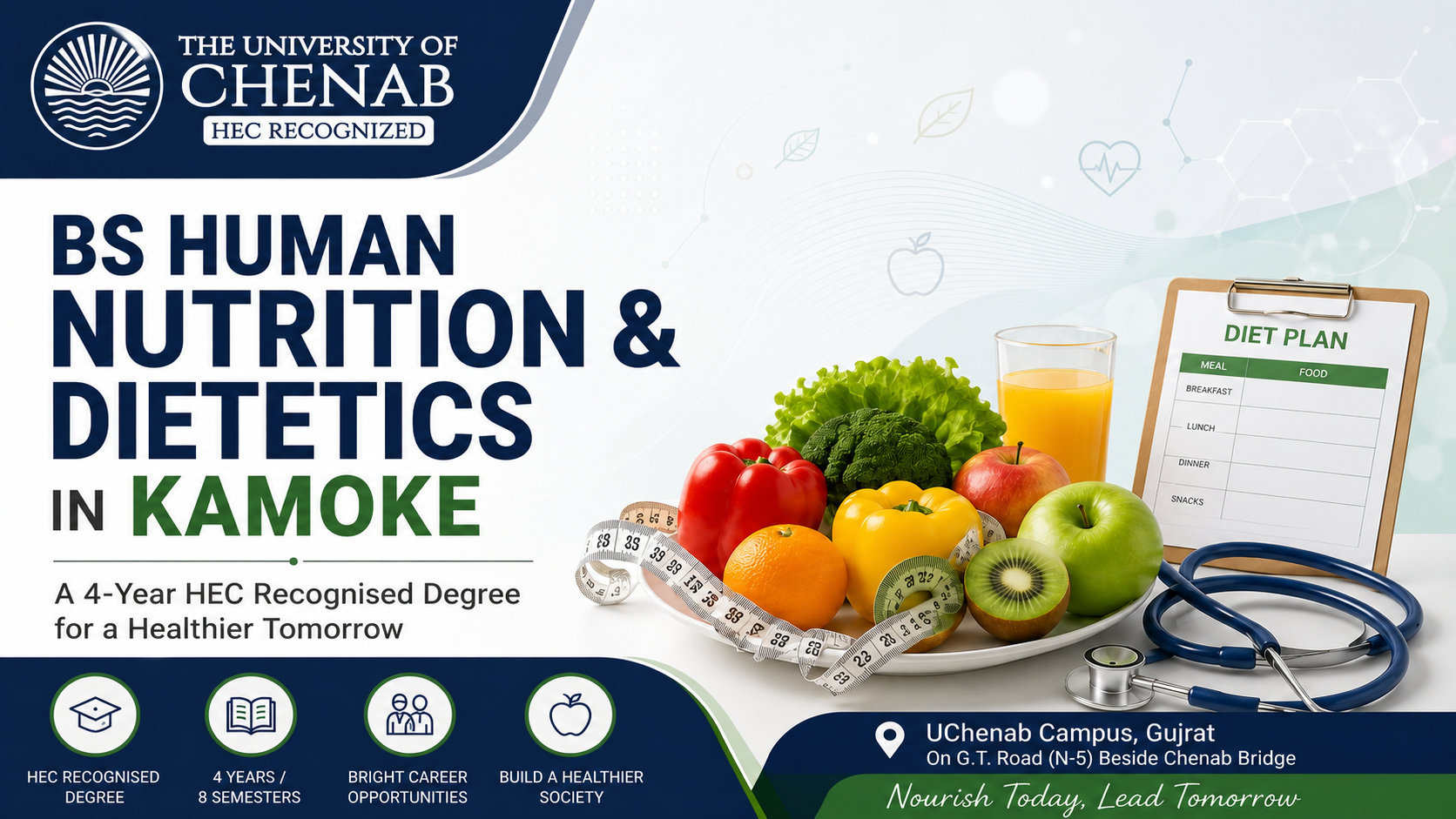 BS Human Nutrition & Dietetics in Kamoke