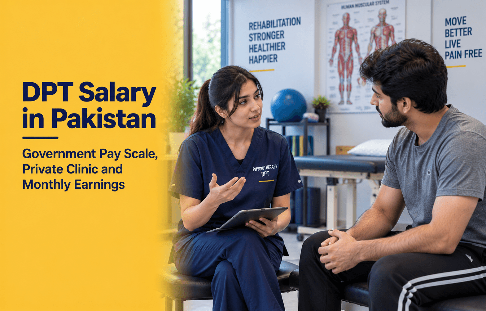 DPT Salary in Pakistan 2026: Government Pay Scale, Private Clinic and Monthly Earnings