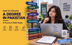 How to Choose a Degree in Pakistan 2026